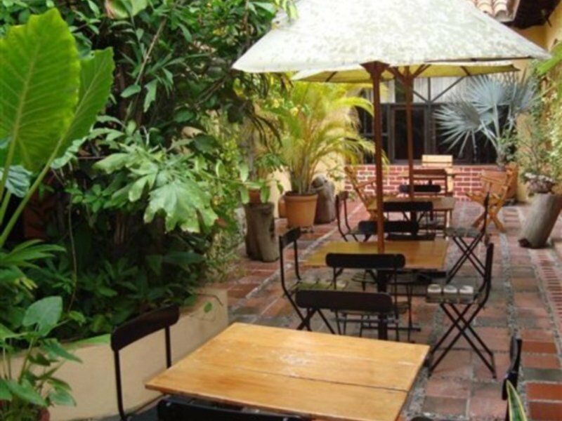 Hotel Puertas De Cartagena Étterem fotó